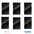 6 Pack Apagador De Pared Touch 3 Módulos Avia Smarthome Wifi