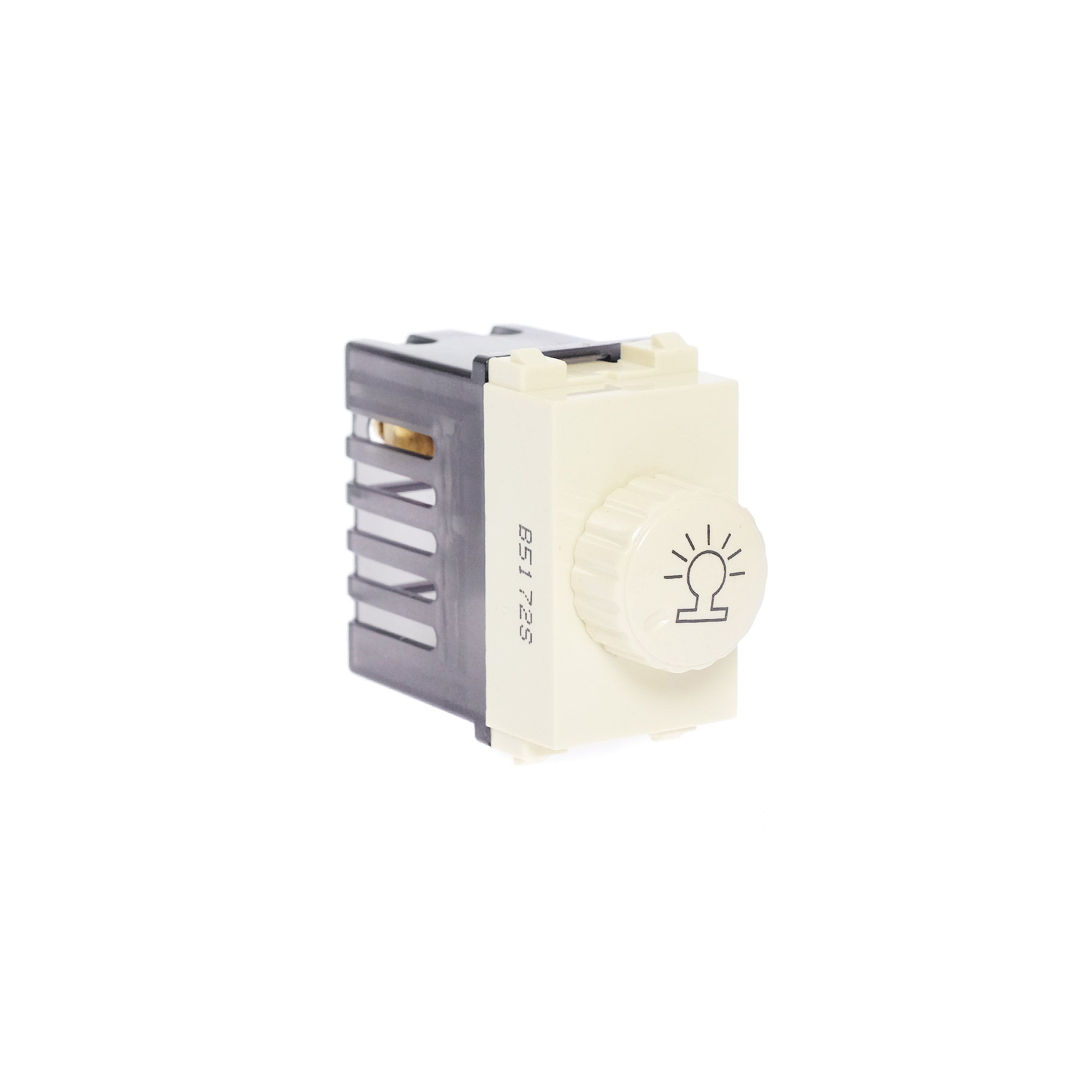 Paquete de 10 Dimmers 200 W para Lámparas Incandescentes y Halógenas&nbsp. Blanco (B5172-S-B) Marfil (B5172-S-M) Negro (B5172-S-N