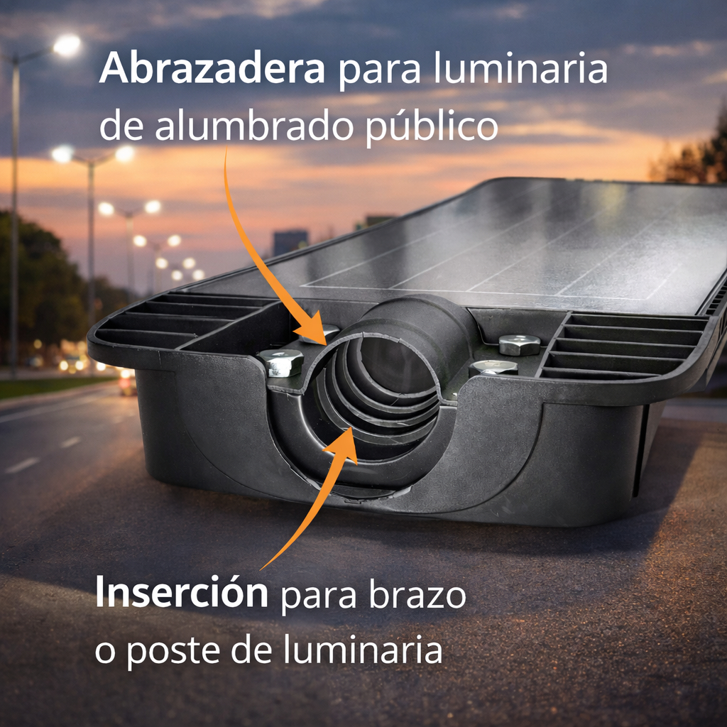 Lámpara Solar Suburbana Led Fotocelda Igoto 90w Luz Fría