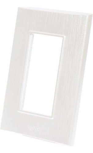 Placa De 3 Módulos Para Armar / Style 10 Pack Color Perla Corriente Nominal 0 A Voltaje Nominal 0v