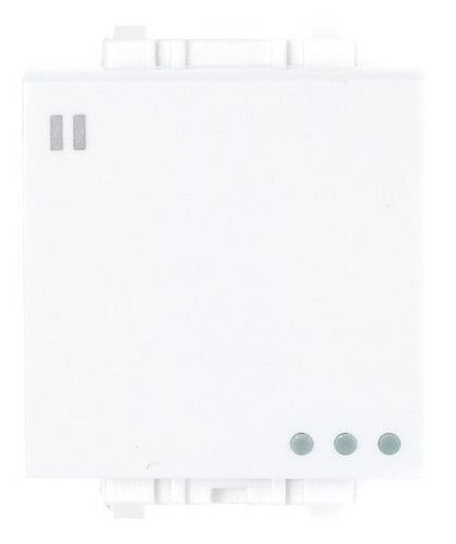 Interruptor De Luz De Pared Botón De 1 Módulo 10a Color Blanco Igoto Mecanismos P01-b5252-b Pack X 1