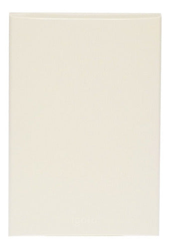 Placa Ciega De Polipropileno Style Plus Igoto Color Marfil