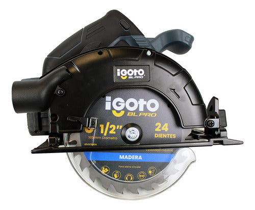 Sierra Circular Corte Profundo Igoto Brushless Inalambrica