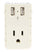 Contacto 1 Modulo Y Entrada Doble Usb Igoto