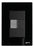 Placa Aramada Cristal Con  1 Boton Timbre Cris1018- 2018
