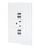 Placa Armada Con 4 Usb Y 1 Contacto 15a, 8 X 12 Cm Lugano
