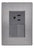 Pack 5 Placas Inox: 1 Apagador Escalera+1 Contacto 1.5 Móds.
