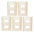 Pack 5 Placas Con 2 Módulos, Igoto Pb1202