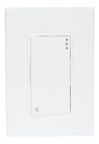 Placa Armada Con 1 Apagador De Escalera, 8 X 12 Lugano