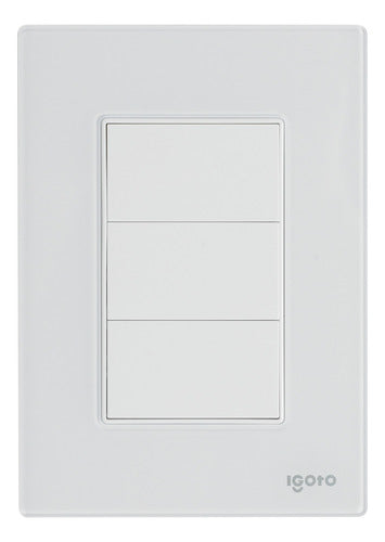 Placa Ciega Cristal Igoto Cris1015- 2015