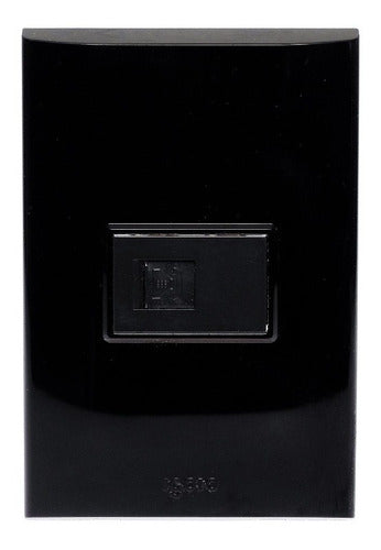 Placa Con Toma De Teléfono 15a, 8 X 12 Cm Lugano Plus Igoto