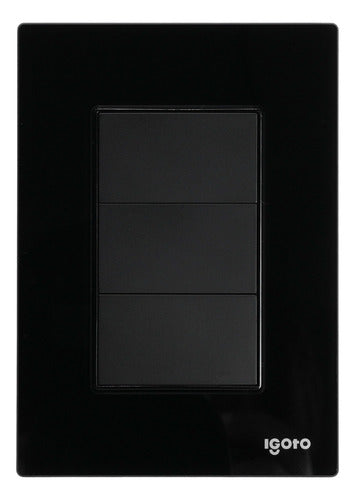 Placa Ciega Cristal Igoto Cris1015- 2015