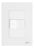 Placa Aramada Cristal Con  1 Boton Timbre Cris1018- 2018