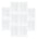 10 Pack Placa Con 3 Apagadores 8 X 12, 10a Lugano Plus