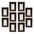 10 Pack Contacto Dúplex Lugano Plus Wenge Igoto