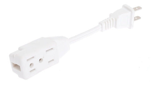 Mini Extensión Doméstica, 10 Cm, 16 Awg, 15a, Igoto Ed-1b