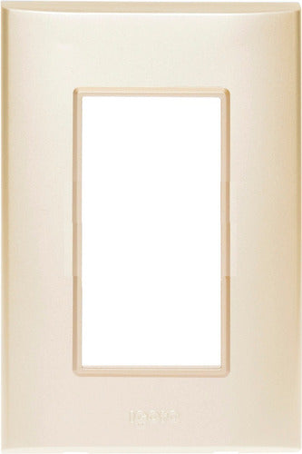 Pack 5 Pzas Placa De Tres Módulos Igoto Pb1203