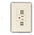 10 Pack Placa Con 4 Usb Y 1 Contacto Igoto