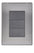 5 Pack Placa Ciega Inox   Oxford