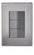 5 Placas Inox 2x Apagador Sencillo + 1x Apagador Esca Oxford